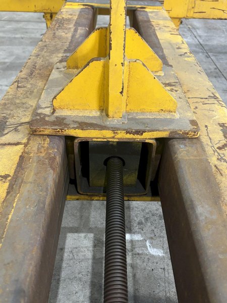 8,000 LBS X 10' X 8' LETELLIER 4-ARM SPREADER BAR LIFT BEAM WITH CENTERING ADJUSTMENT: STOCK #21987