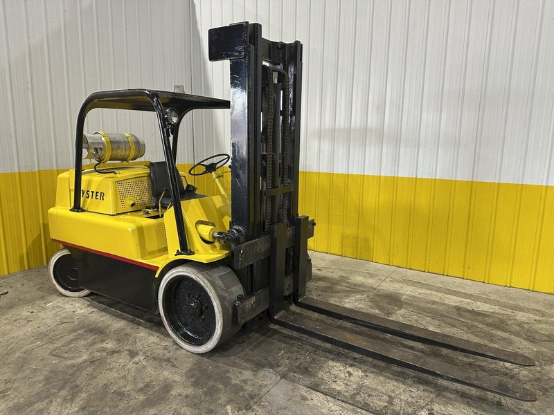 15,000 LBS HYSTER MODEL S150A LP GAS RIGGERS TYPE FORKLIFT: STOCK #22005
