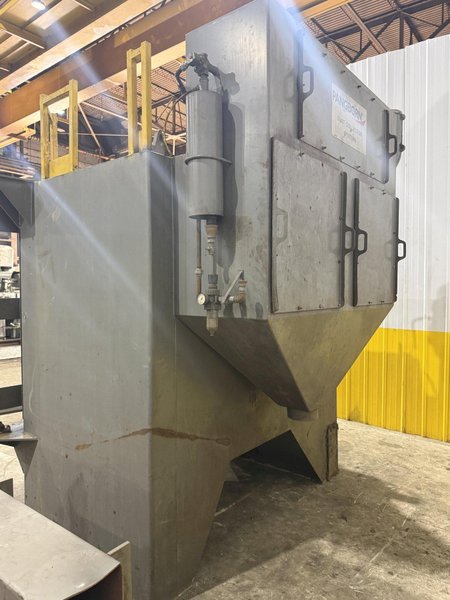 72” TABLE PANGBORN MODEL 6LK-7 ROTOBLAST SHOT BLAST MACHINE: YOBRO #24410