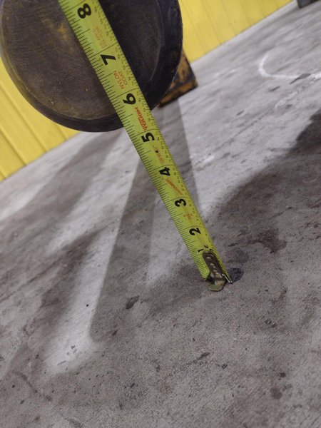 4 TON CALDWELL MODEL#81P-4-50 C HOOK ROLL LIFTER: STOCK #22715