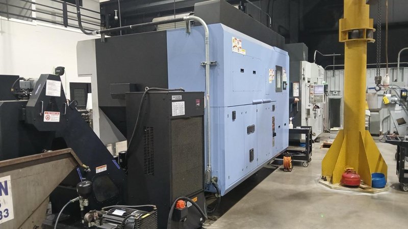 Doosan DVF 6500 5 Axis VMC, 2020 – Chip Blaster, Renishaw RMP600