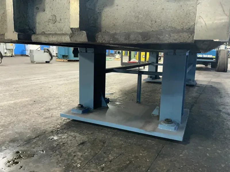 50” X 154” T-SLOTTED TABLE