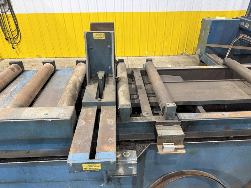 25" x 36" HEM MODEL #V200A TILT FRAME VERTICAL BAND SAW W/ AUTOMATIC FEED TABLE : YOBRO #25400