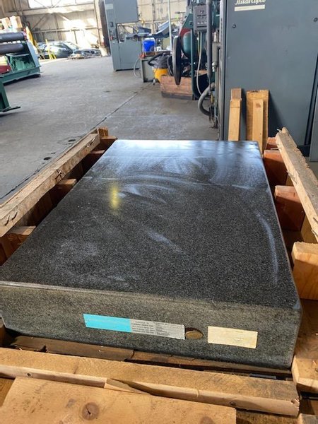 24&quot; X 36&quot; X 6&quot; GRANITE SURFACE PLATE. STOCK # 1160420