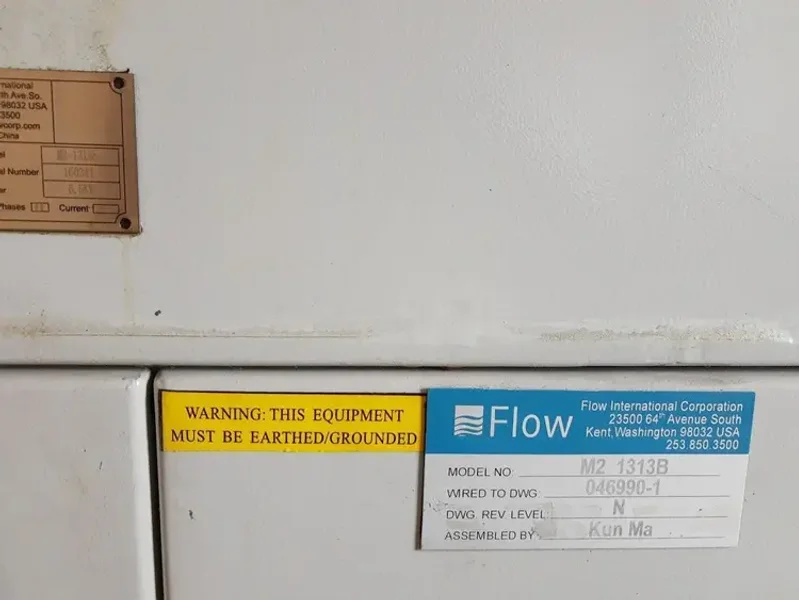 2019 FLOW MACH 2 1313B | Waterjet Cutters