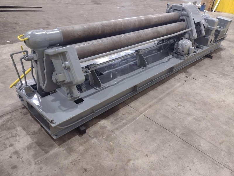 10' X 1/4" WEBB MODEL #6L INITIAL PINCH 3 ROLL PLATE ROLL: STOCK #18988