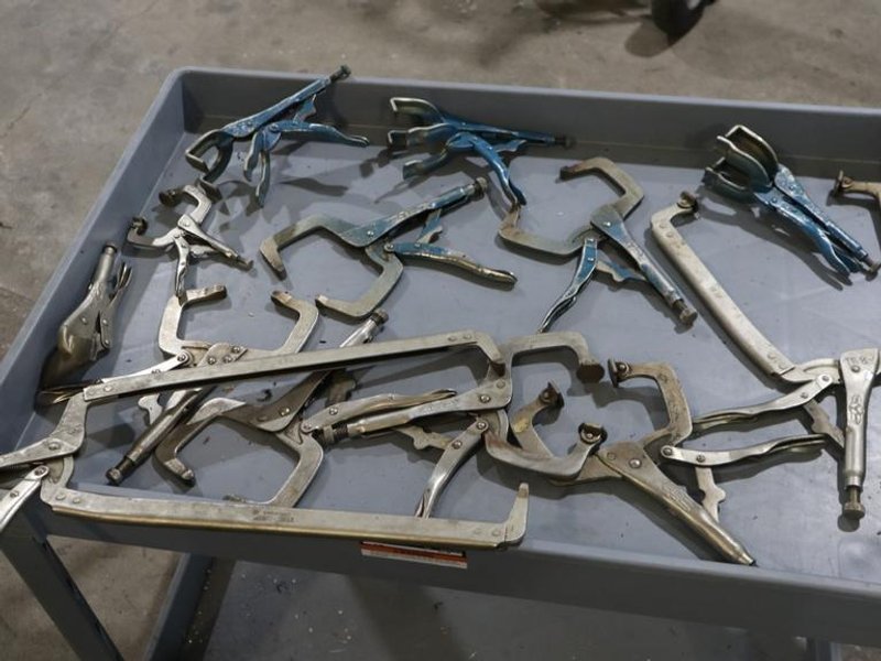 Vise Grips Clamps, Assorted Types and Sizes- Auction Item