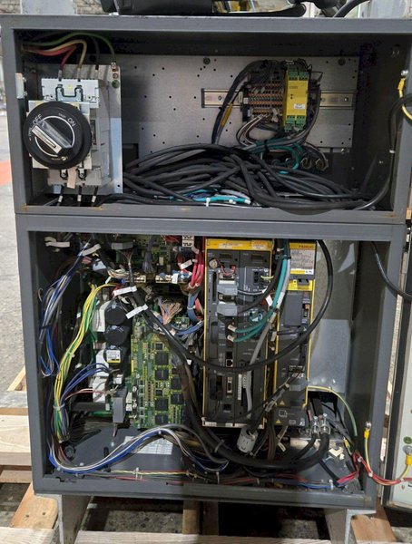 FANUC R-2000IB/210F + R30IB ROBOT ARM AND CONTROL CABINET – NO PENDANT USED