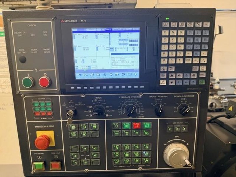 Mitsubishi LT-400 CNC Lathe, 2014