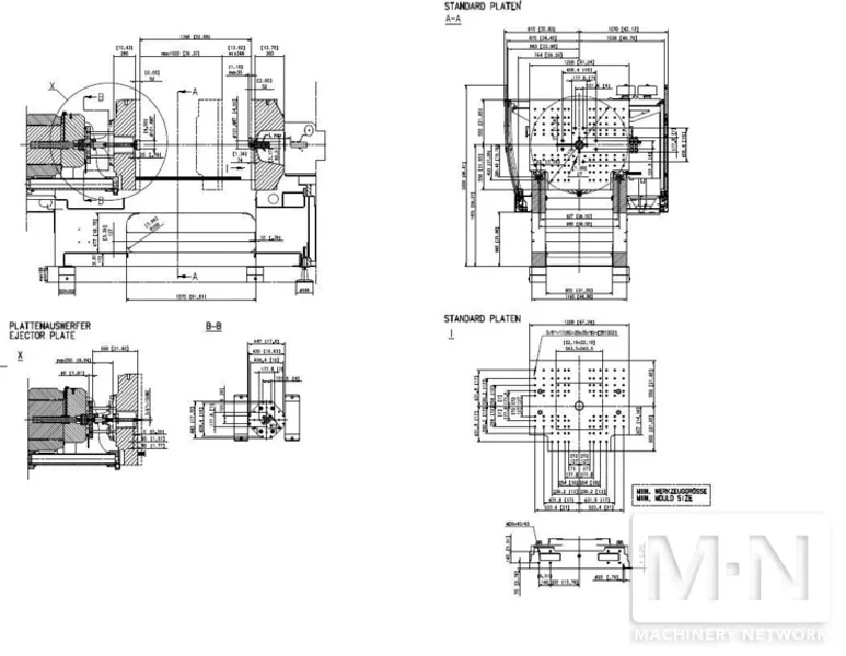 440 TON 33 OZ ENGEL MODEL E-VICTORY 1340/400 SERVO HYDRAULIC INJECTION MOLDING MACHINE MFG 2015 ONLY 1448 HOURS