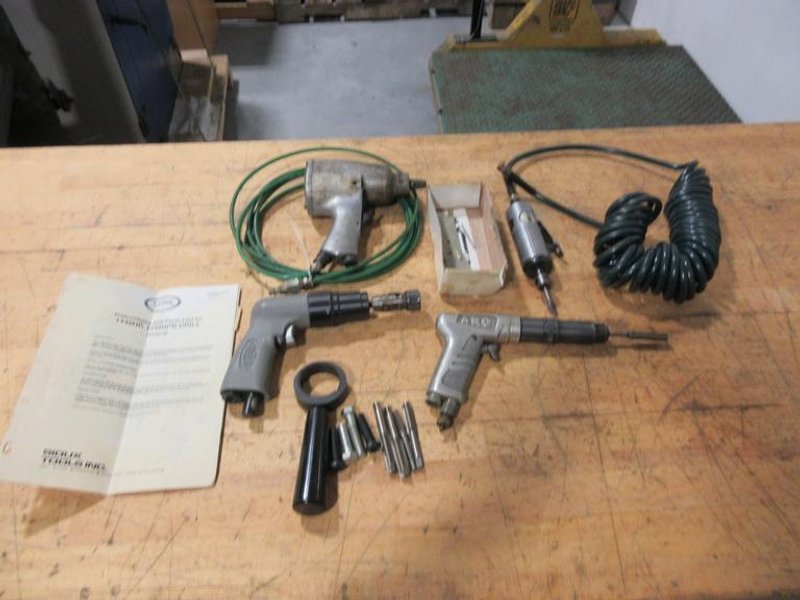 Pneumatic Tools; 1/2" Impact, Sioux Model 2P2550B Tap Gun, Die Grinder- Auction Item