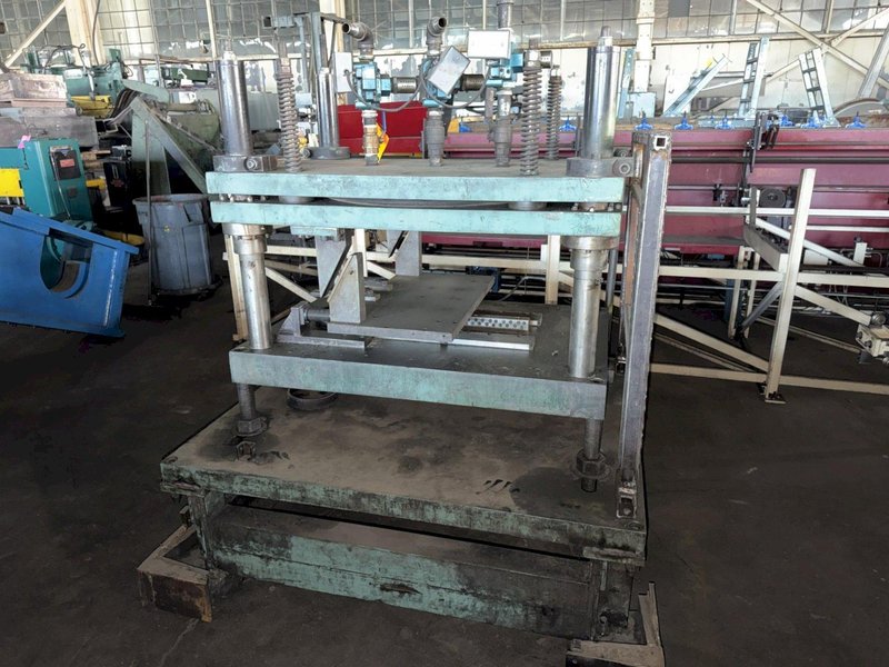 50 TON AIRRAM PNEUMATIC CUT OFF PRESS. STOCK # 0757026