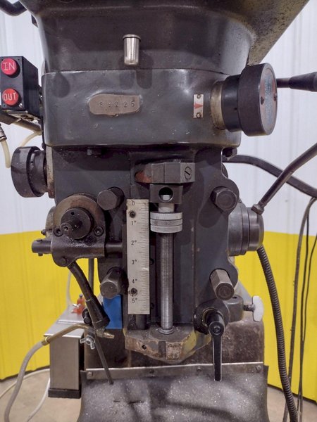 5 HP KENT MODEL #KTM-5VK RAM TYPE  KNEE MILL, 1992: STOCK #19923