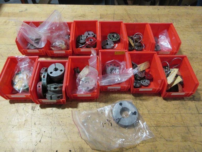 Threaded Ring Guages Go/No-Go from 4/36 - 1-3/8" - Auction Item