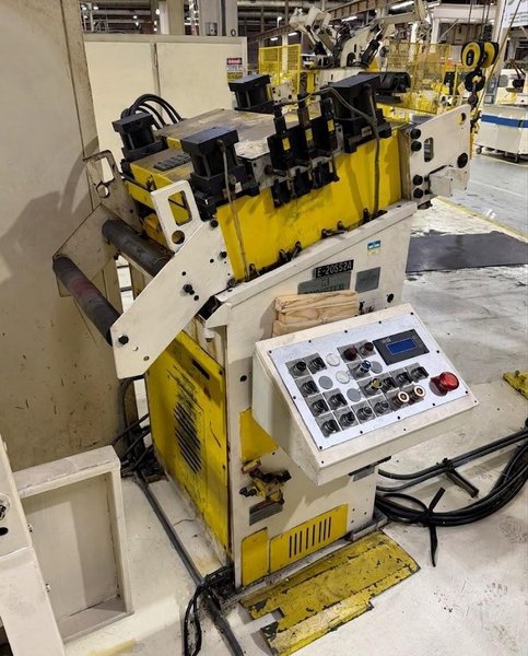 Used Minster Servo Coil Feed Line - 20 inch x 10,000 lbs. x .110" Thickness Capacity, Year 1996