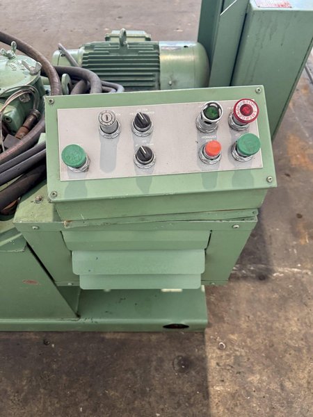 150 TON FRANKLIN MANUFACTURING C FRAME HYDRAULIC WEB PUNCH. STOCK # 0666125