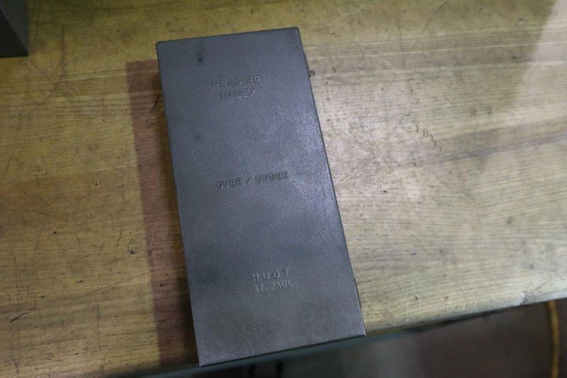 Huot Indexes: (2) Reamer Indexes 1-16&quot; - 1/2&quot;; (1) Drill Index: Lettered, Fractional, Decimal Drills- Auction Item