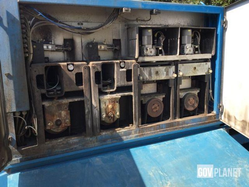 Butfering Steelmaster SPW 413 RRTT Deburring Machine