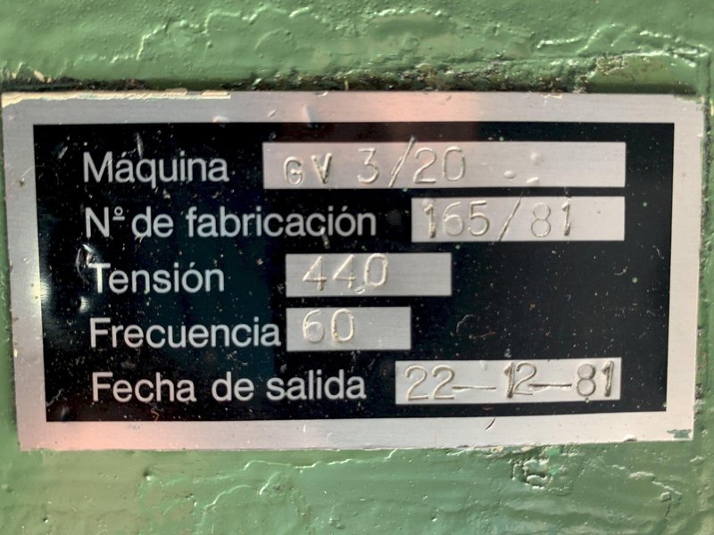 #20 Saspi GV3-20 Thread Roller