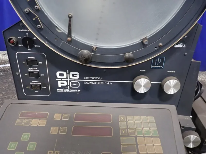 OPTICAL GAGING PRODUCTS INC 14" OPTICAL COMPARATOR  -  OQ 14A