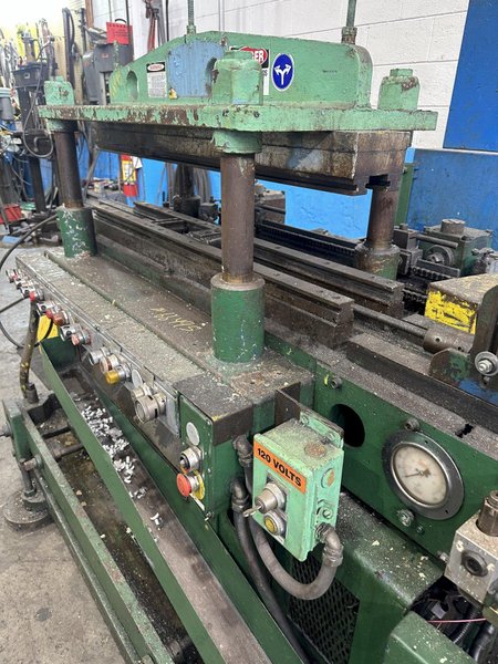 30 TON TISHKEN CUTOFF PRESS: STOCK