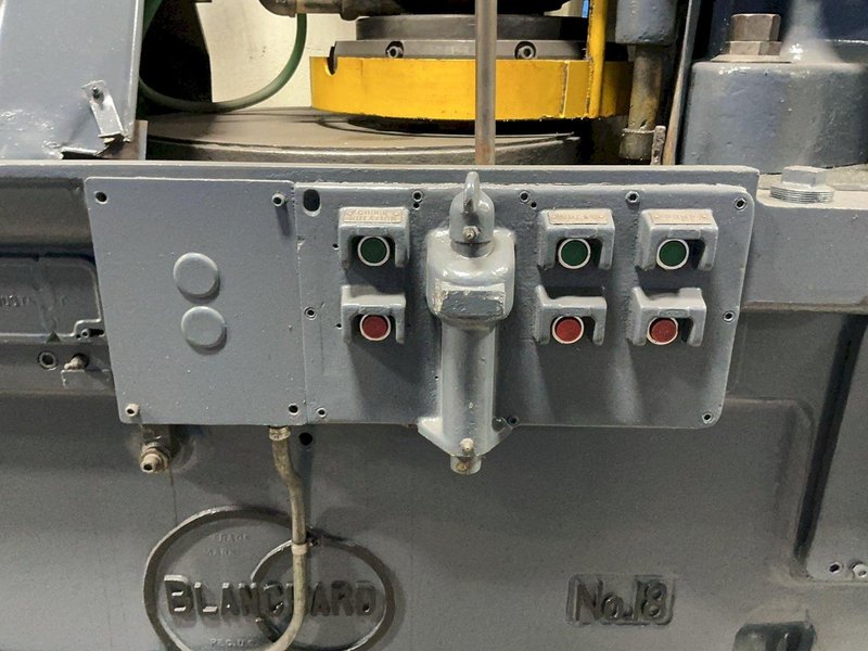 BLANCHARD 30” ROTARY SURFACE GRINDER  -  NO. 18