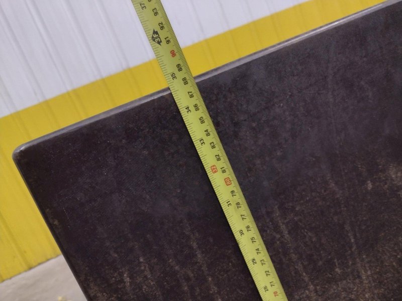 60&quot; X 56&quot; X 12&quot; STARRETT GRANITE SURFACE PRECISION INSPECTION PLATE TABLE: STOCK #22444
