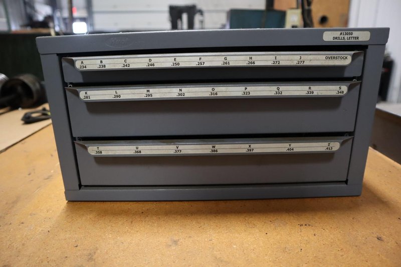 Huot Drill Index -Letter Drill A-Z- Auction Item