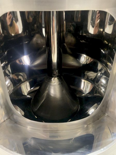 New AEC Drying Hopper, WH100, Approx. 100 lb Capacity, Insulated, Stainless Steel