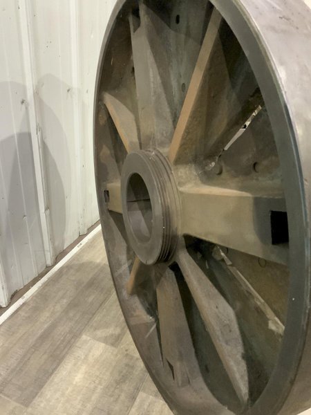 37" 4 JAW FACE PLATE CHUCK WITH HORTON JAWS: STOCK #79655
