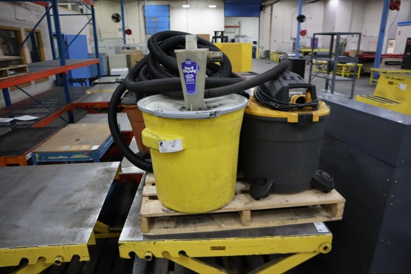 Pallet of Workshop Vacuums- Auction Item