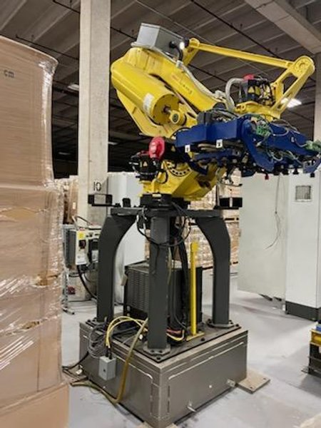 Qingdao MG High Speed Gel Sanitizer Anti-Explosive Filling line with Labeler and Robot Palletizer, 2020