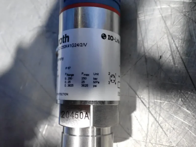REXROTH 3625 PSI ELECTRONIC PRESSURE SWITCHES  -  HEDE10A1-21/250K41G24/2/V