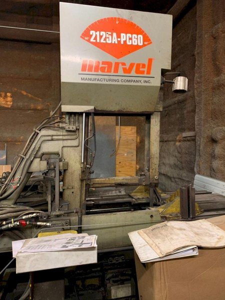 MARVEL 2125A-PC60 VERTICAL BANDSAW: YOBRO #24578