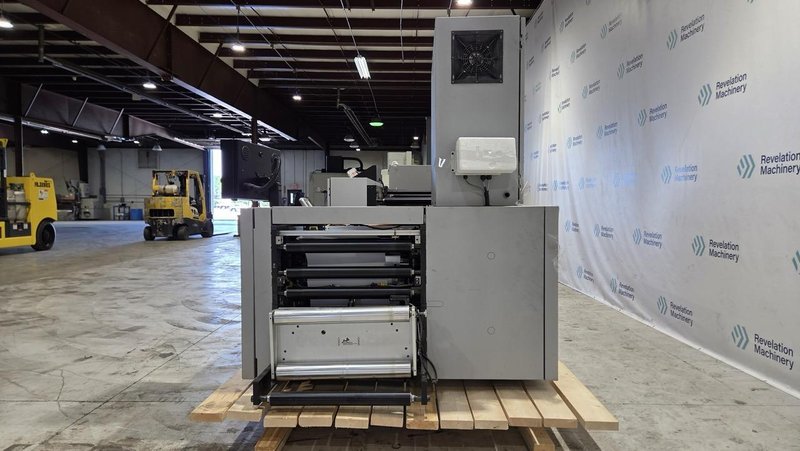 EMT RF UWSCR20 Tight Web Unwinder/Rewinder, 2017 – Chameleon RFX Roll-to-Roll Web Finishing System – High Speed 23″ Web