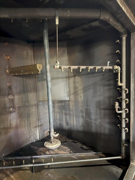 75&quot; x 60&quot; PROCECO MODEL #HD-75X60-E-6000-1-BO HEAVY DUTY ROTARY TABLE PARTS WASHER: YOBRO #24051