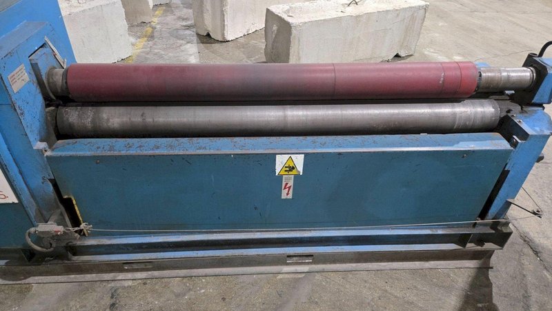 E.G. HELLER S2050/6 PINCH PLATE BENDING ROLLS USED
