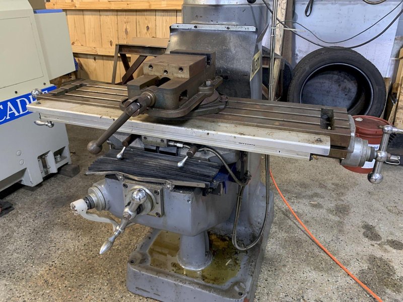 Alliant Model RT-2S Step Pulley Vertical Milling Machine