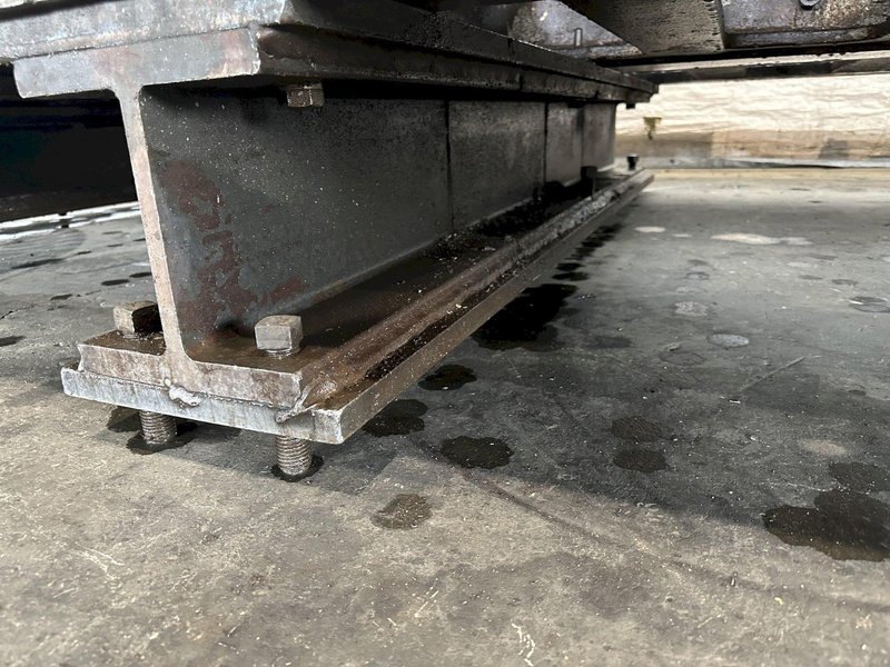 68&quot; X 124&quot; T SLOTTED WITH LEG SUPPORTS. STOCK # 0312623