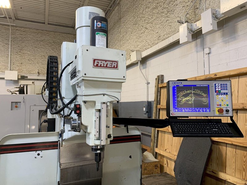 Fryer Model MB14 Toolroom CNC Bed Mill with Centroid Retrofit