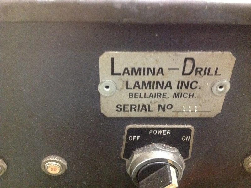 LAMINA DRILL PORTABLE MAGNETIC DRILLING &amp; TAPPING MACHINE: STOCK #65532