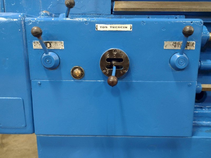 25&quot; x 120&quot; TOS MODEL #SN63B GAP BED ENGINE LATHE W/ 3&quot; HOLE: STOCK 13650