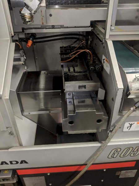 Amada Wasino G-05 CNC Gang Lathe, 2012 – Gantry Loader, Mist Buster, Fanuc Control