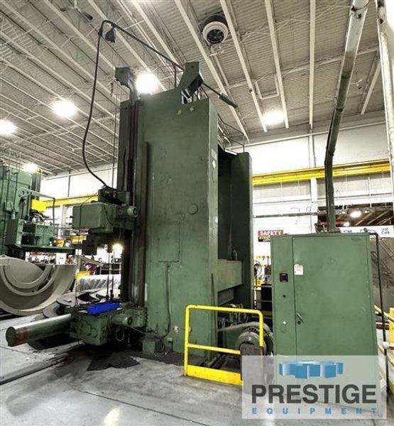 Rafamet 126&quot; Vertical Boring Mill, 2-Rams, Side Head