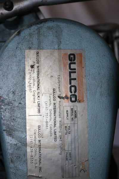 1/2" GULLCO MODEL #GBM-15 PLATE BEVELER: STOCK #10526