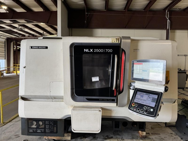 DMG Mori NLX 2500/700 CNC Lathe, 2019 – 10″ Chuck, Sub-Spindle, Chip Conveyor