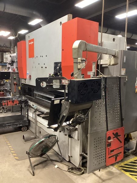 176 Ton x 10′ Bystronic Xact 160 CNC Hydraulic Press Brake, 2015