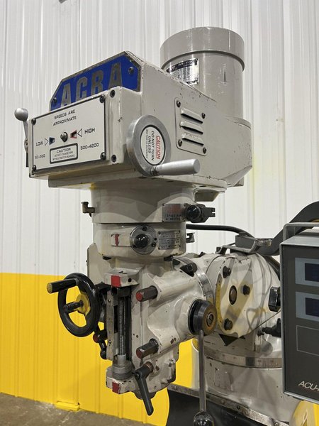 2 HP ACRA MODEL #AM-2V VERTICAL KNEE MILL: STOCK #18824