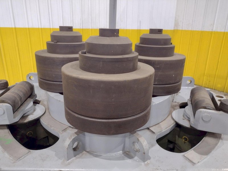 5&quot; X 5&quot; X 1/2&quot; ROUNDO MODEL #R-5-S HYDRAULIC ANGLE ROLL: STOCK #23480