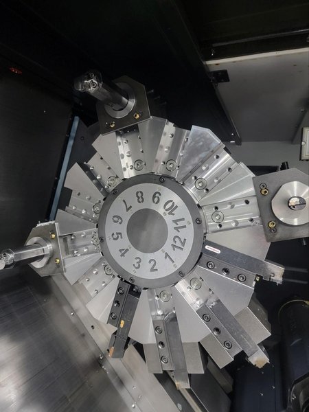 2018 Doosan Puma 5100LC Used CNC Lathe For Sale, Like New